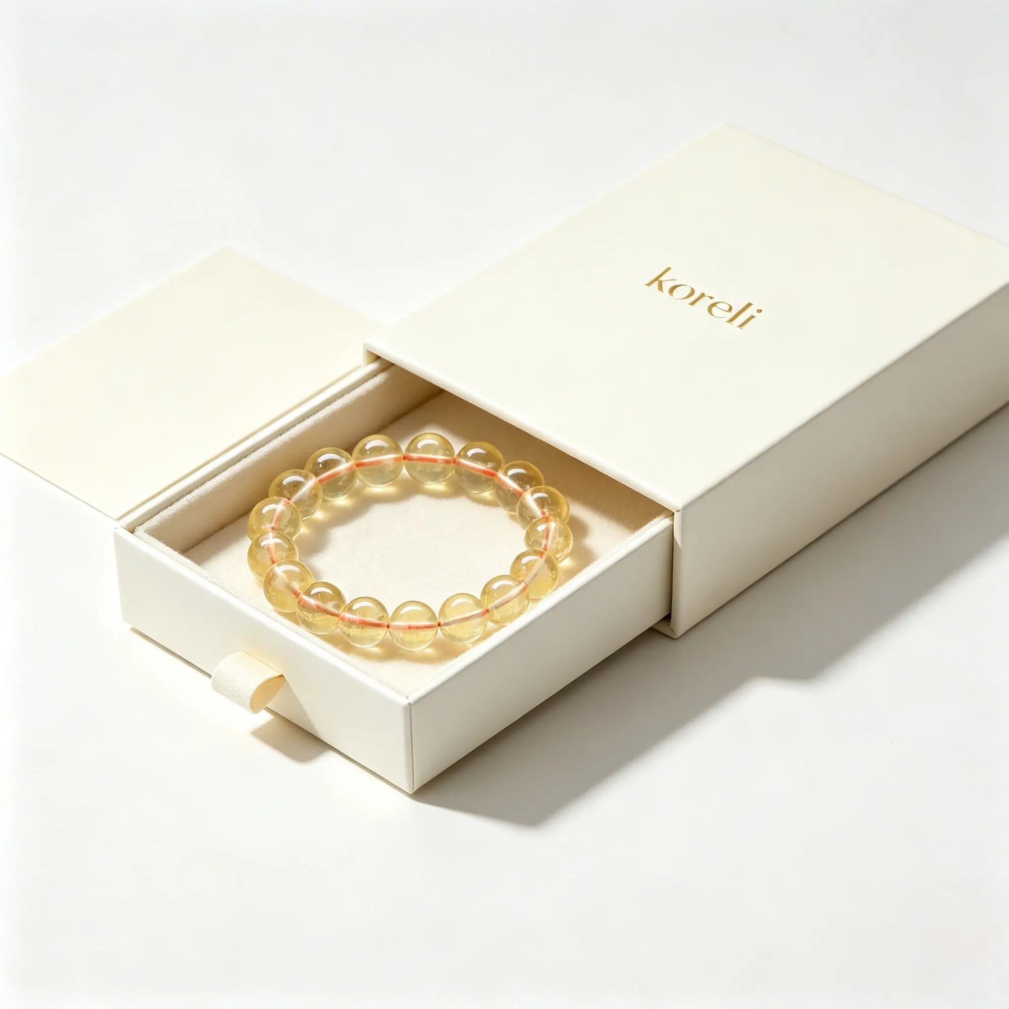 Citrine Bracelet | Handmade Natural Crystal Jewelry | Koreli